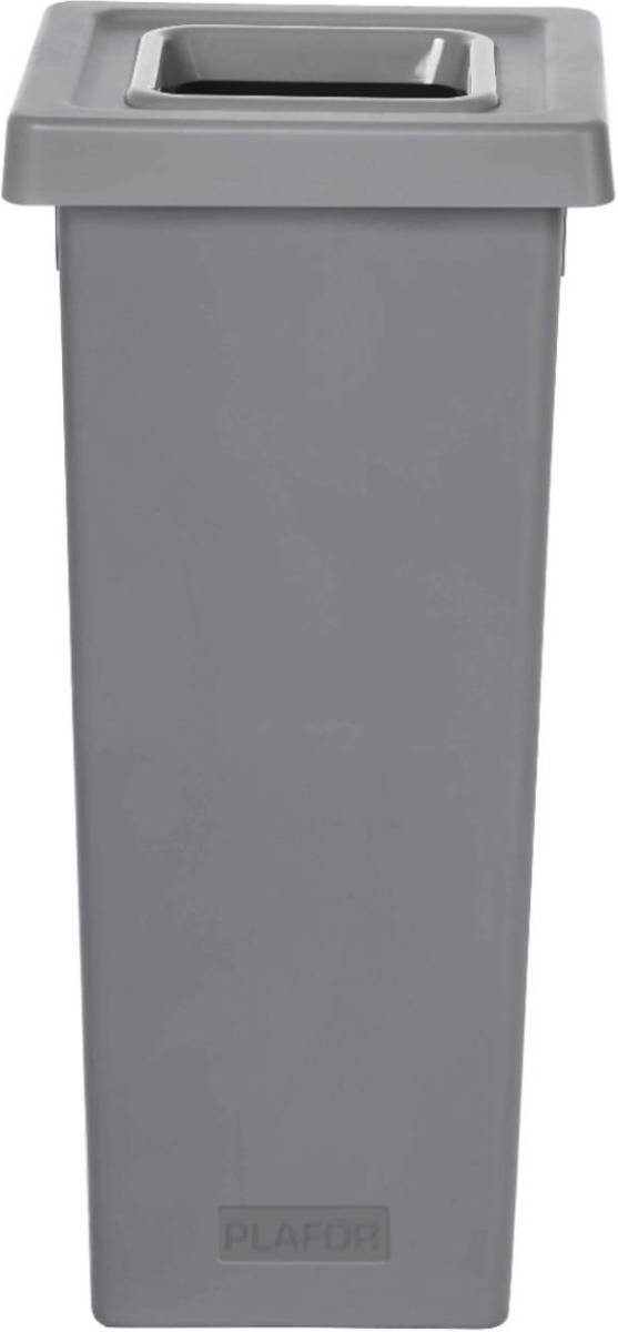 Plafor Fit Prullenbak - 53l - Recycling - Grijs