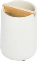 iDesign - Tandenborstelhouder, Keramiek, Kokos Wit - iDesign Eco Vanity