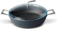 TVS Materia Materia Hapjespan Laag Met Pyrex Deksel 28cm