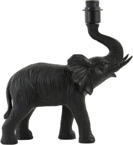 Light & Living - Lampvoet Elephant - 37x14x40 - Zwart