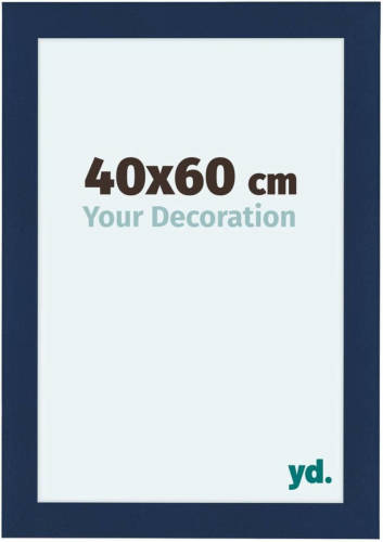 Your Decoration Como Mdf Fotolijst 40x60cm Donkerblauw Geveegd