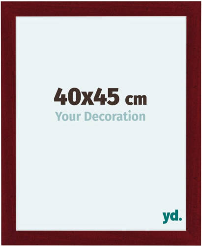 Your Decoration Como Mdf Fotolijst 40x45cm Wijnrood Geveegd