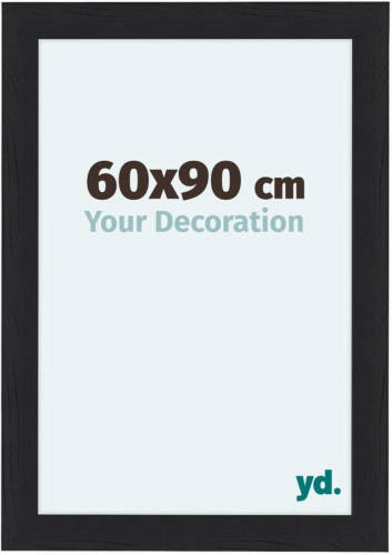 Your Decoration Como Mdf Fotolijst 60x90cm Zwart Houtnerf