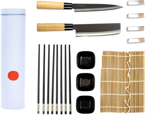 Homey's Nippon Sushiset/cadeauset - Sashimi- En Hakmes - 14-delig