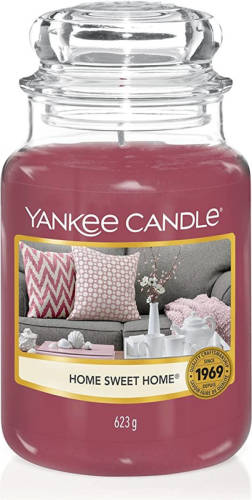 Yankee Candle - Home Sweet Home Geurkaars - Large Jar - Tot 150 Branduren