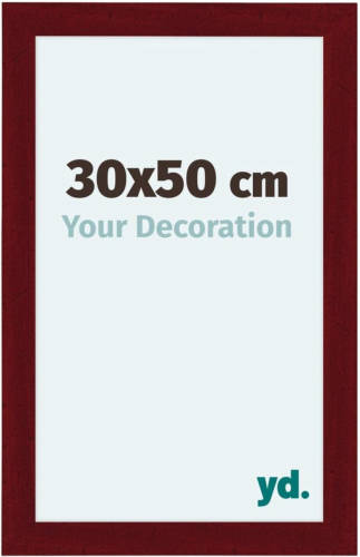 Your Decoration Como Mdf Fotolijst 30x50cm Wijnrood Geveegd