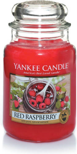 Yankee Candle - Red Raspberry Geurkaars - Large Jar - Tot 150 Branduren