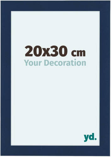 Your Decoration Como Mdf Fotolijst 20x30cm Donkerblauw Geveegd