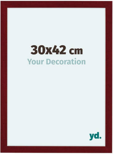 Your Decoration Como Mdf Fotolijst 30x42cm Wijnrood Geveegd