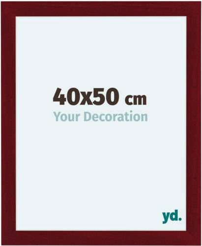 Your Decoration Como Mdf Fotolijst 40x50cm Wijnrood Geveegd