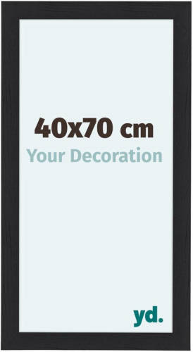 Your Decoration Como Mdf Fotolijst 40x70cm Zwart Houtnerf