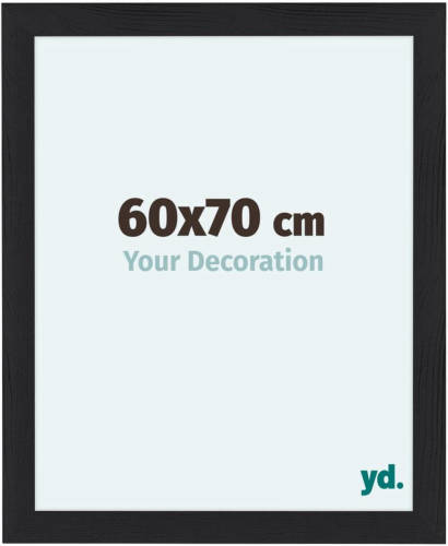 Your Decoration Como Mdf Fotolijst 60x70cm Zwart Houtnerf