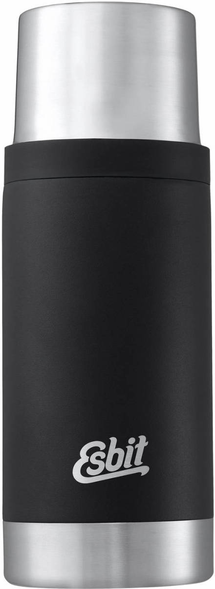 Diverse Esbit Sculptor Thermosfles - 500ml - Mat Zwart - Met Beker - Lekvrij