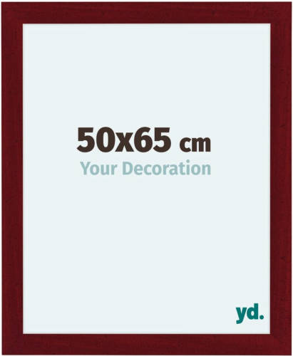 Your Decoration Como Mdf Fotolijst 50x65cm Wijnrood Geveegd