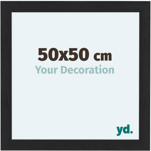 Your Decoration Como Mdf Fotolijst 50x50cm Zwart Houtnerf