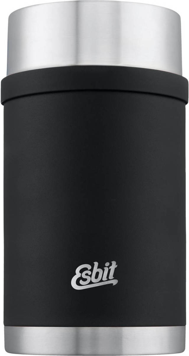 Diverse Esbit Sculptor Thermos Voedselcontainer - 1000 Ml - Zwart - Rvs