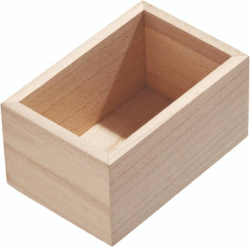 iDesign - Lade Organizer, 12.7 X 8.4 X 6.3 Cm, Paulownia Hout - iDesign Eco Wood