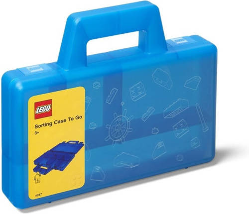 LEGO - Set Van 2 - Sorteerkoffer To Go, Blauw - LEGO