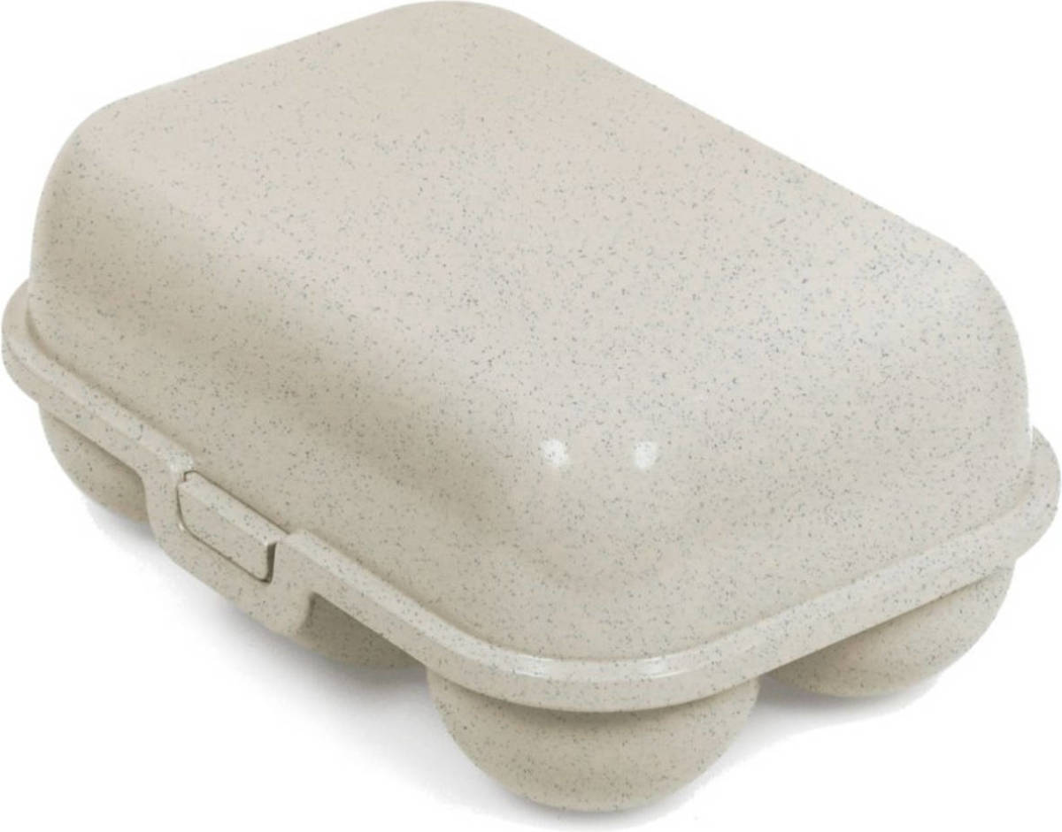 Koziol - Eierdoos, Mini, Organic, Zand Beige - Koziol Eggs To Go