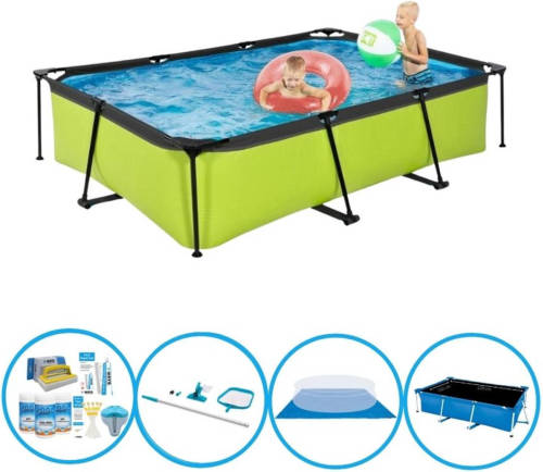 EXIT Toys Exit Zwembad Lime - Frame Pool 300x200x65 Cm - Zwembad Deal