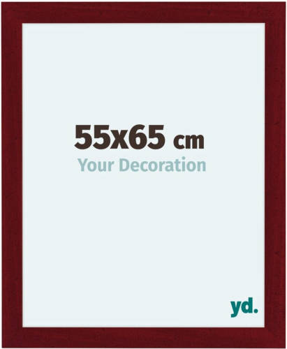 Your Decoration Como Mdf Fotolijst 55x65cm Wijnrood Geveegd