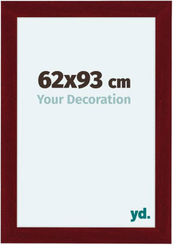 Your Decoration Como Mdf Fotolijst 62x93cm Wijnrood Geveegd