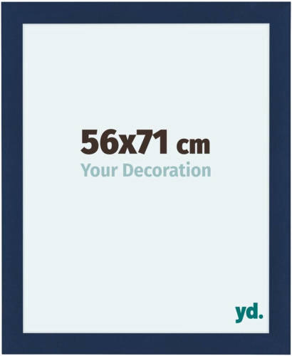 Your Decoration Como Mdf Fotolijst 56x71cm Donkerblauw Geveegd