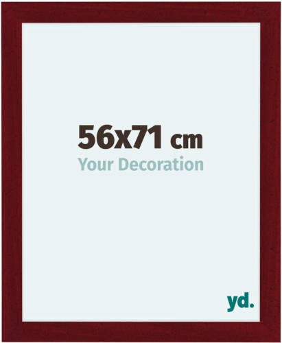 Your Decoration Como Mdf Fotolijst 56x71cm Wijnrood Geveegd