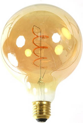 PTMD Decostar Filamentlamp Globe Led G125 E27 4w 150 Lumen - Kleur Goud