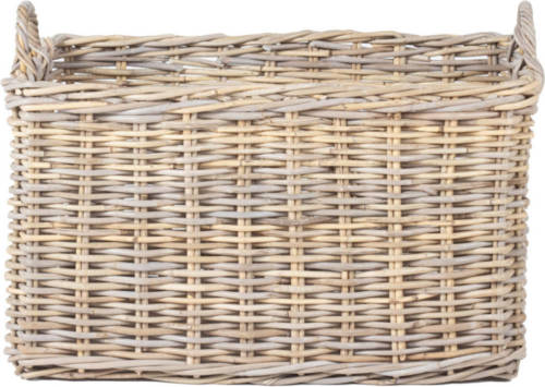 Giga Meubel Opbergmand Rotan - 66x40x38cm - Incl. Hendels - Mand Rowan