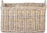 Giga Meubel Opbergmand Rotan - 66x40x38cm - Incl. Hendels - Mand Rowan
