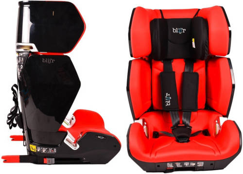 Blij'r Uniek - Luxe Autostoel - Meegroei Stoel In Breedte En Hoogte - Isofix - Geschikt Voor 15-36 Kg - In 3 Kleuren