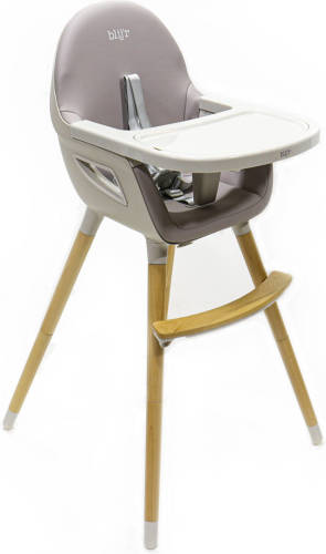 Blij'r Bobbie - 2 - In 1 Kinderstoel - Scandinavisch Design - In 2 Kleurenjs