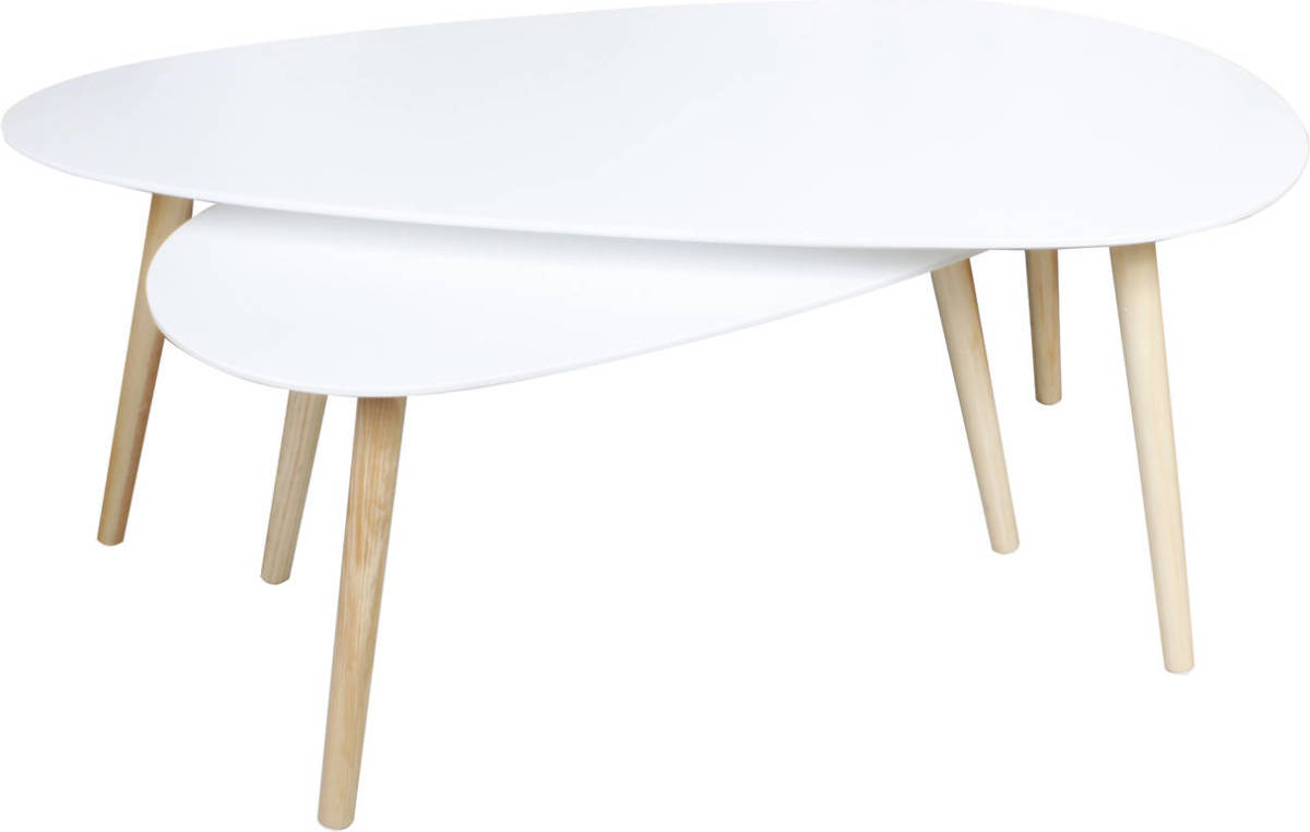 Happy Home Hwc01-wei- Salontafelset- Wit
