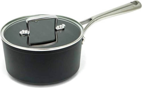 Sauspan Met Deksel Amercook Zwart Terra Cotta Oven Roestvrij Staal Aluminium (Ø 18 Cm)
