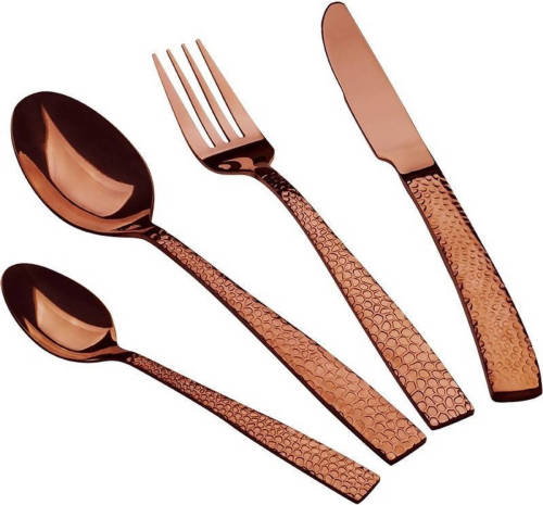 Berlinger Haus 2617 - Rose Goudkleurige Bestekset - 24 Delig - Spiegel Finish
