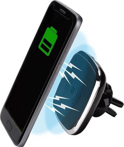False Tracer Telefoonhouder - Met Draadloze Oplader - Zwart