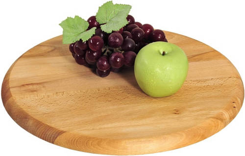 Decopatent Fsc® Beukenhouten Draaiplateau En Roterende Serveerbord, Diameter Ø 35