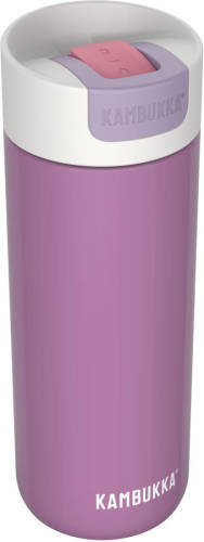 Thermosbeker/koffiebeker - 500 Ml - Lekvrij - 10 Uur Warm - Kambukka Isoleerbeker - Olympus Violet