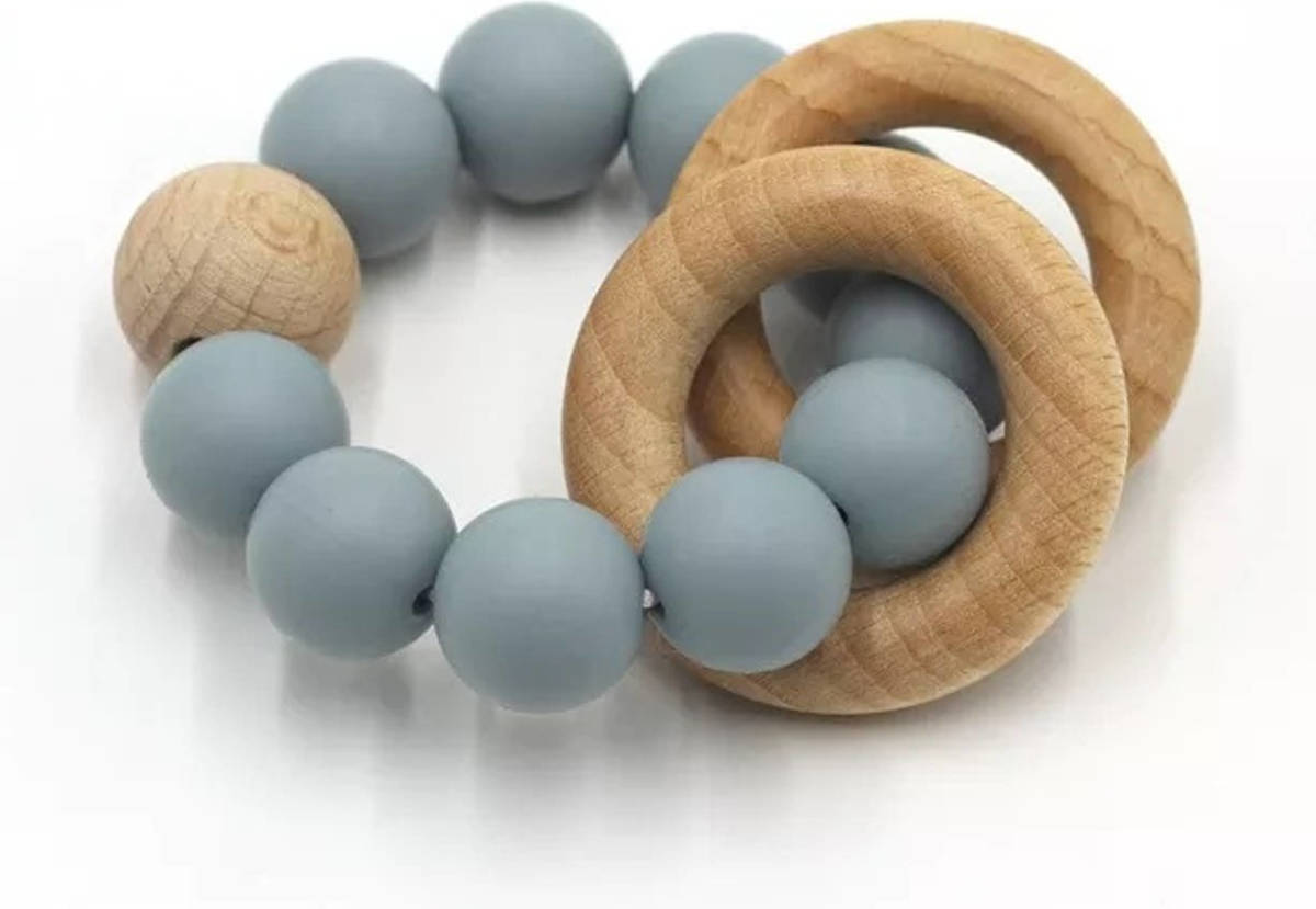 Dutsi - Rammelaar/bijtring - Pastelblauw