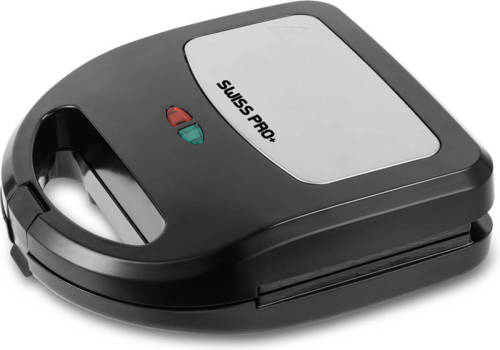 Swiss Pro+ 4 In 1 Sandwich Maker 750w - Voor Tosti, Donuts, Wafels En Grillen