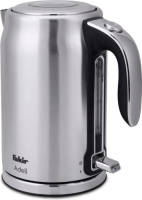 Fakir Adell Elektrische Waterkoker - 1.7 Liter - 2200 Watt - Zilver