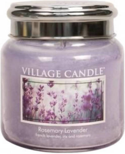 Village Candle Medium Jar Lavender - De Rustgevende Geur Van Lavendel