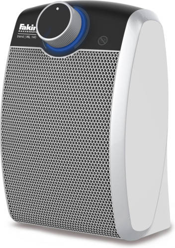 Fakir Trend Hl 140 Keramische Kachel Ventilator - Elektrische Verwarming - Wit/zilver