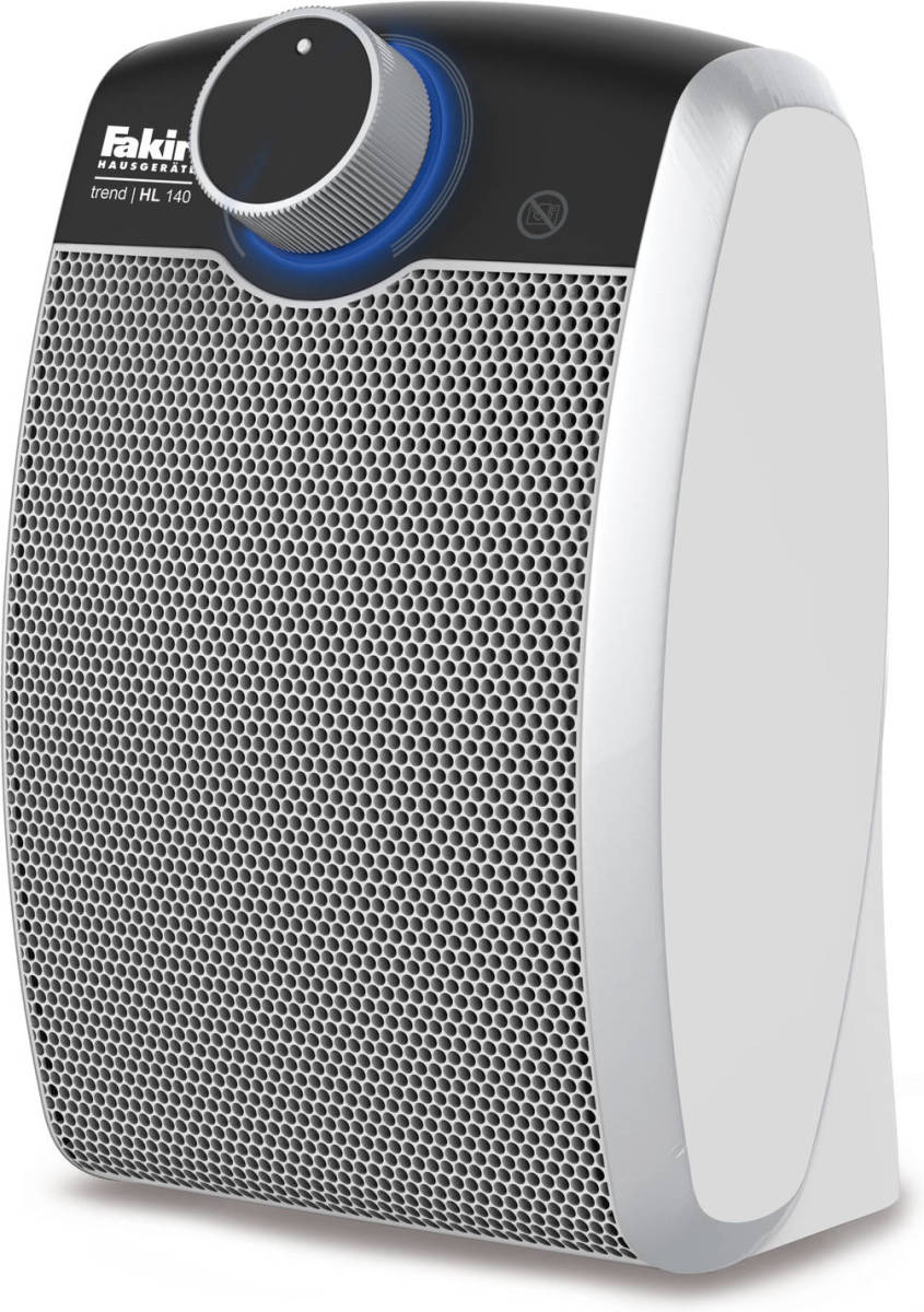 Fakir Trend Hl 140 Keramische Kachel Ventilator - Elektrische Verwarming - Wit/zilver