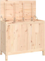 VidaXL Wasmand 88,5x44x76 Cm Massief Grenenhout