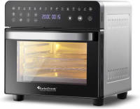 TurboTronic Afo14 Airfryer Xxl En Oven Met Draaispit - 14 Liter - Zwart