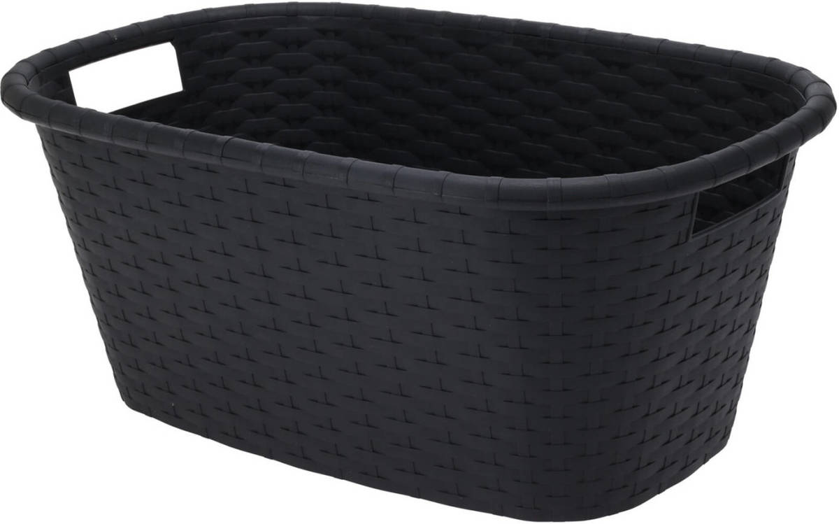 Bathroom Solutions Antraciet Wasmand - Antraciet - 35 Liter - Kunststof - Wasmanden