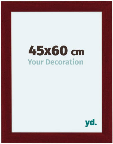 Your Decoration Como Mdf Fotolijst 45x60cm Wijnrood Geveegd