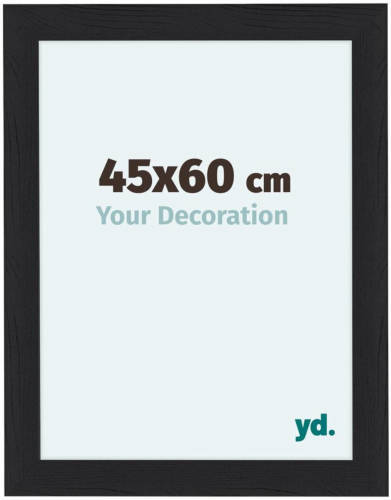 Your Decoration Como Mdf Fotolijst 45x60cm Zwart Houtnerf